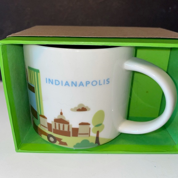 Starbucks Indianapolis You are Here Mug BNIB